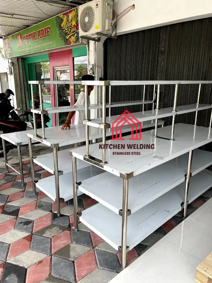 Meja Stainless Murah Bisa CUSTOM