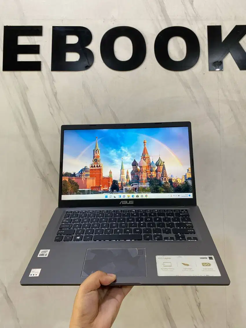 ASUS A416J GREY	INTEL CORE I3-1005G1 CPU RAM 8 GB SSD 256 GB