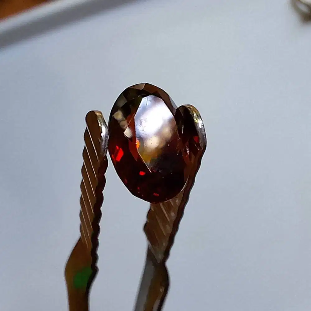 Natural Garnet Purplish red