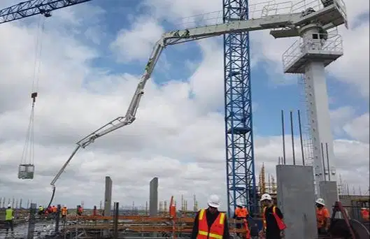 Placing Boom Zoomlion / Bq HGY Siap Pakai