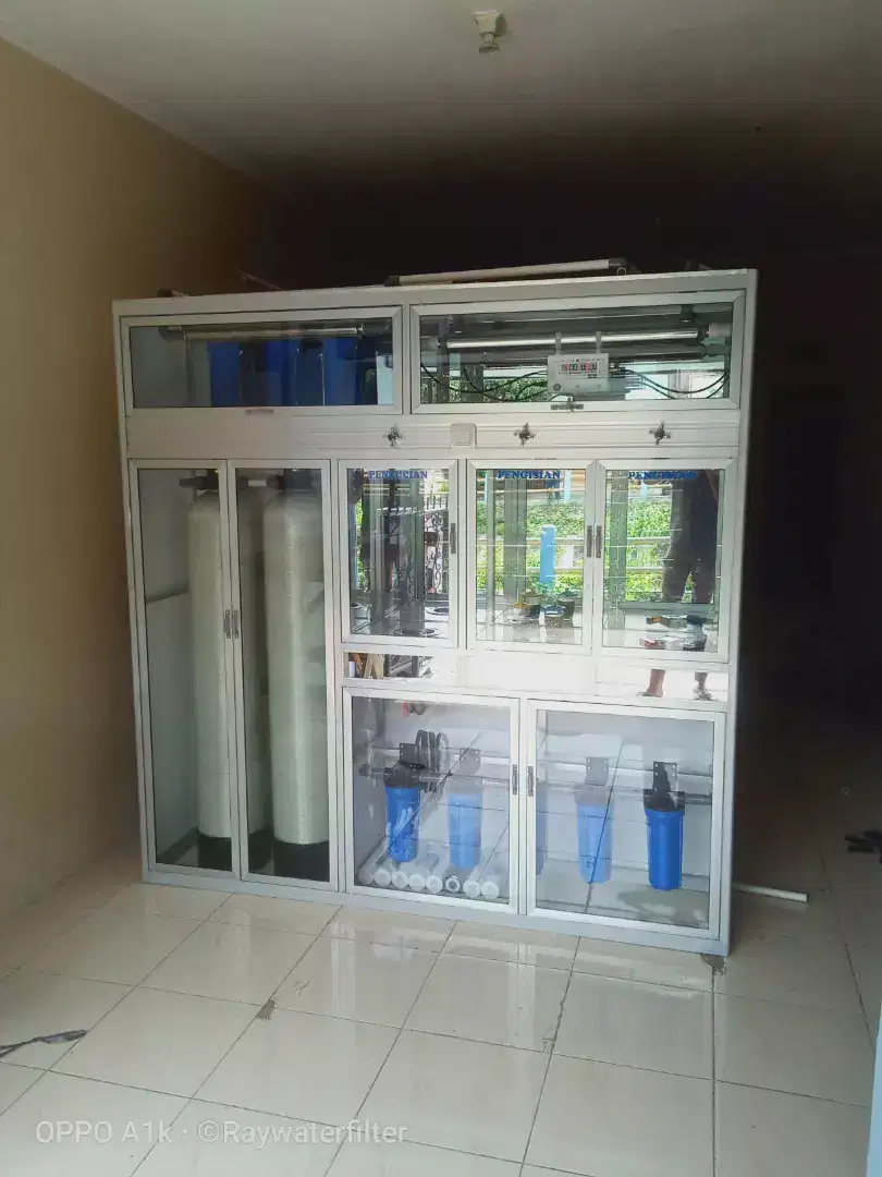 Depot air minum isi ulang paket komplit