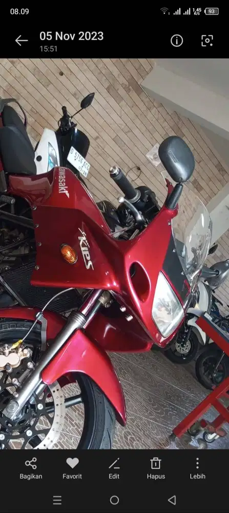 Jual Ninja RR 2008 Merah Maroon