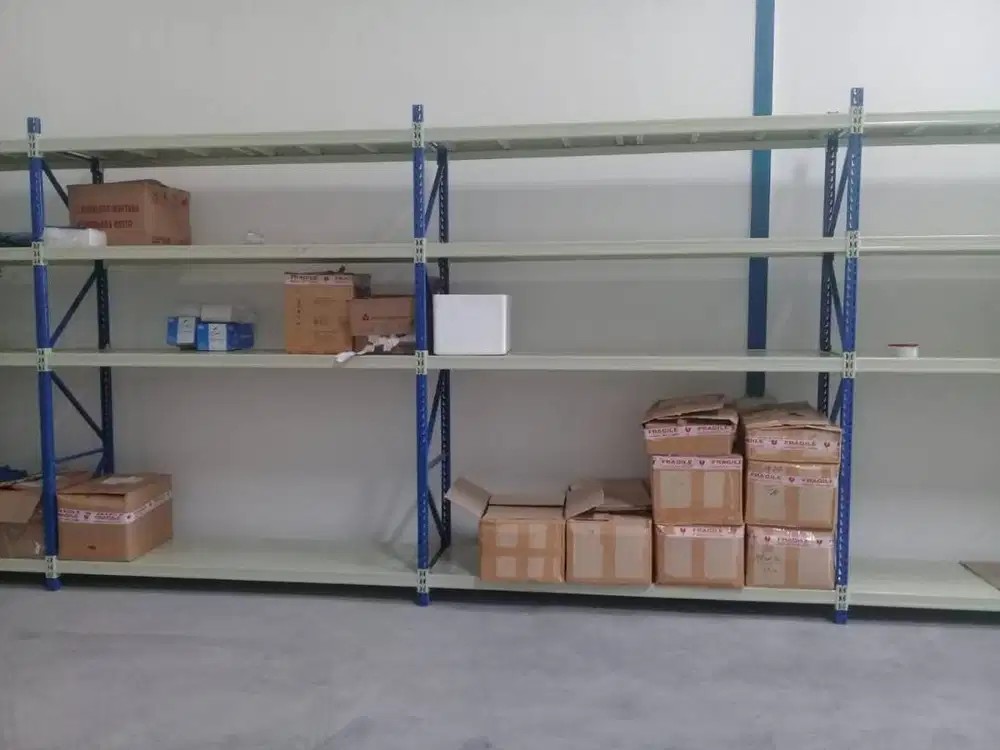 RAK SHELVING 500KG TINGGI 2 MTR - 3 MTR READY STOK
