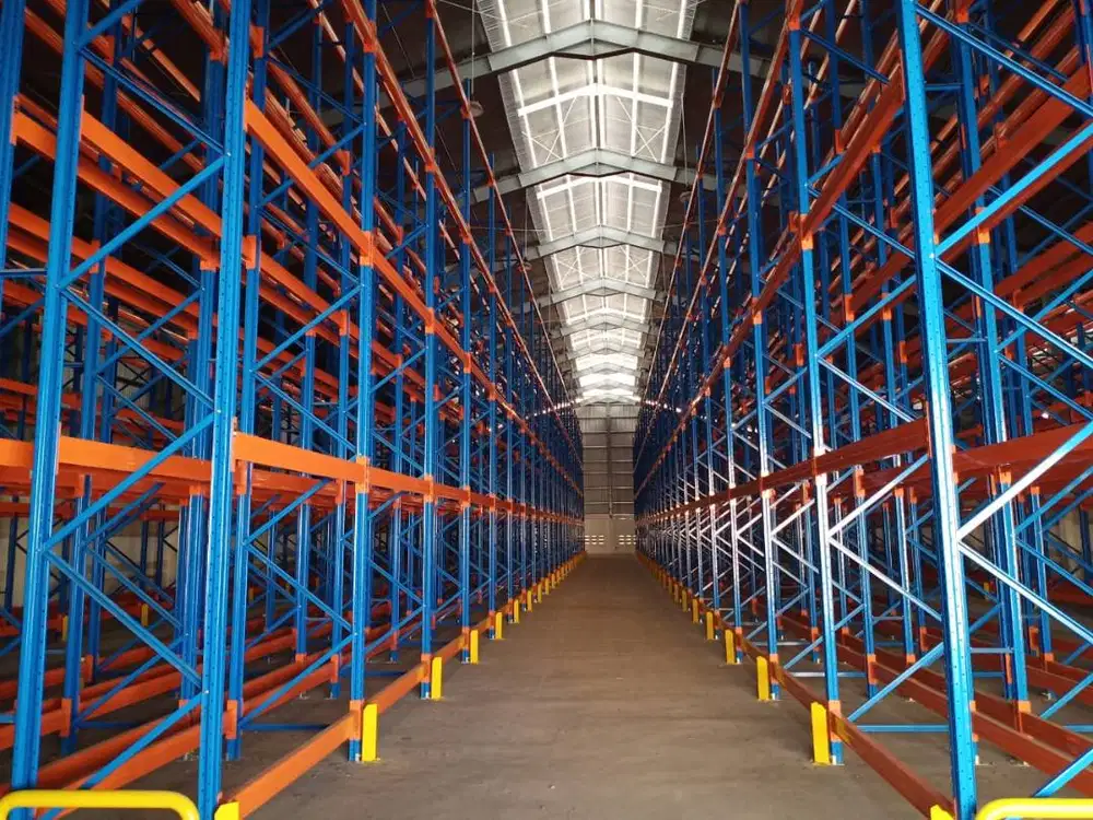 PUSAT RAK GUDANG INDUSTRI READY STOK KAPASITAS 2TON PER LEVL SIAP KRIM