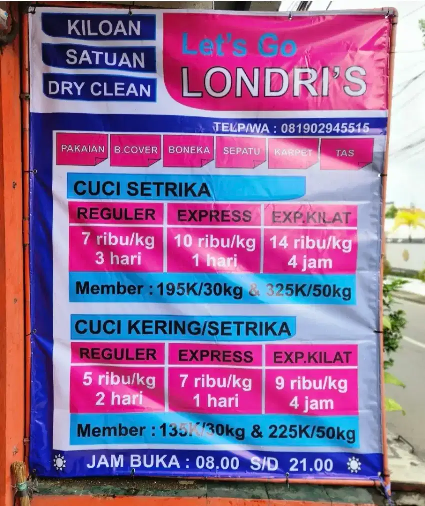 Loker Laundry Kiloan