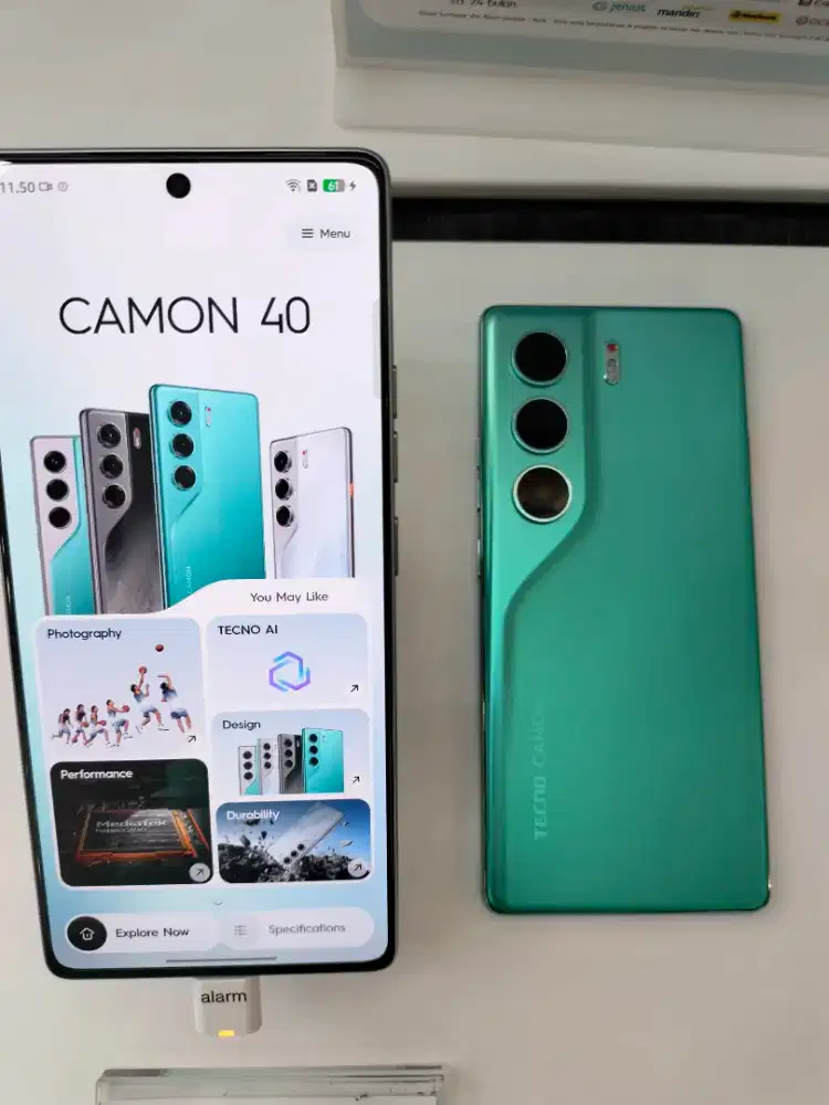 BEST SELLER TECNO CAMON 40 8/256GB NEW