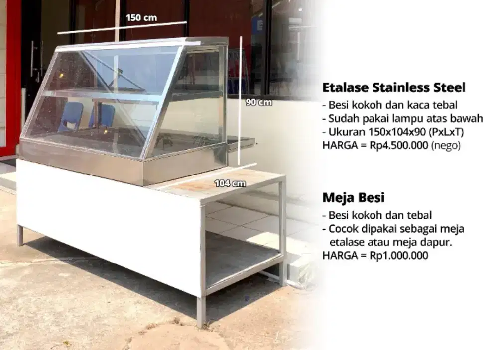 Perlengkapan eks resto