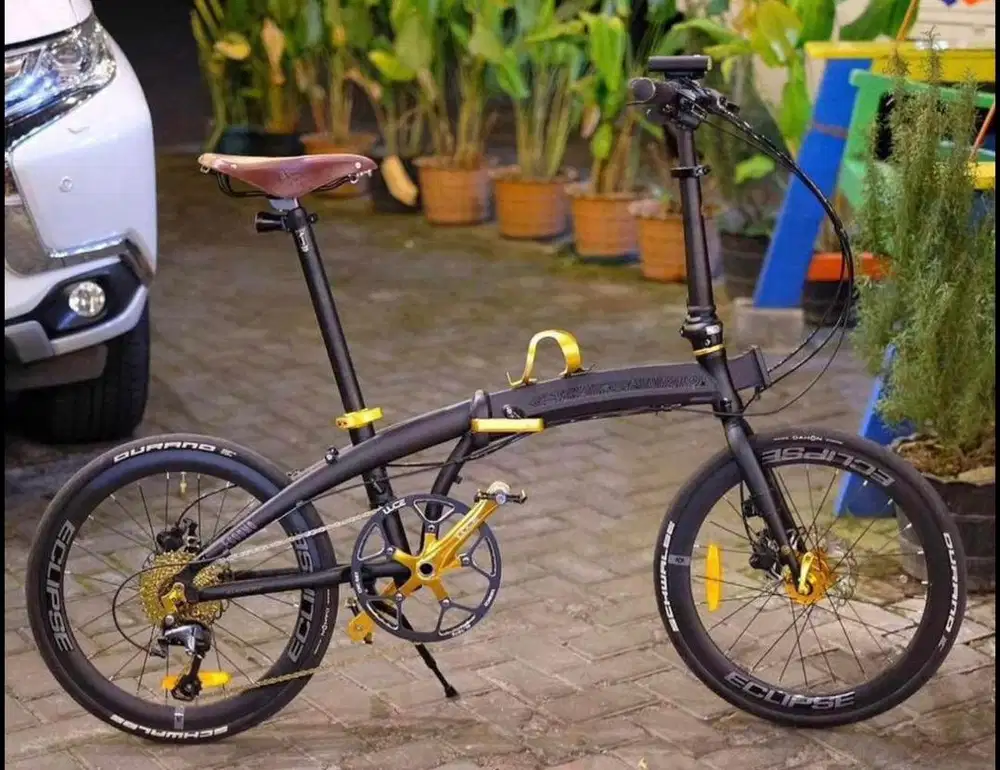 Like New! Elemen Ecosmo 10 Limited Edition Black Gold Full Upgrade