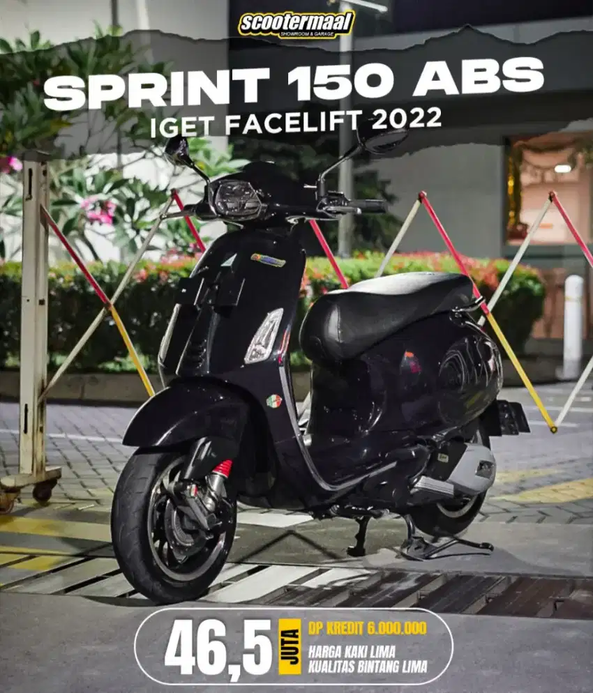 PIAGGIO VESPA SPRINT 150 IGET ABS 2022