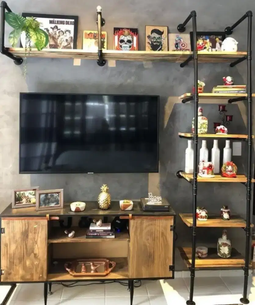 Bufet TV / Rak minimalis industrial