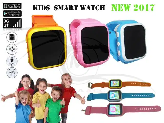 Kids Smart Watch ( Jam Tangan GPS Untuk Anak Anak ) Cowok Cewek Kid