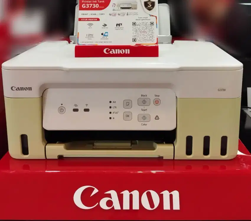 Printer Canon G3730 Print Scan Copy Wi-Fi Megatank