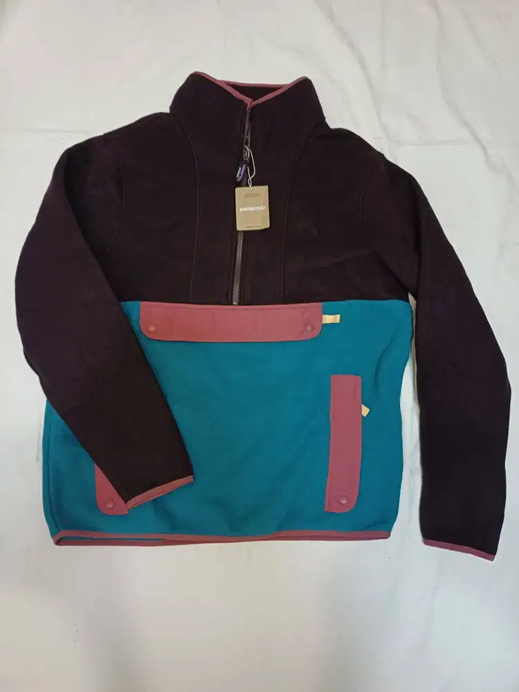 Jaket Patagonia Synchilla Anorak (Belay Blue)  - Size L