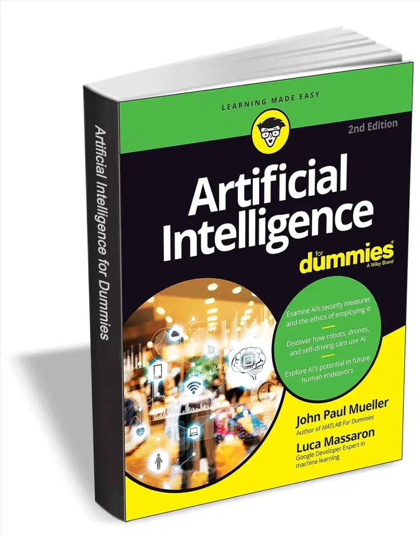 E-Book   Artificial Intelligence for Dummies, 2nd Edition