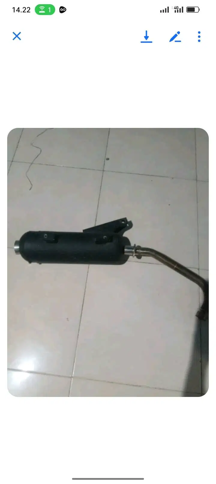 Kenalpot resing