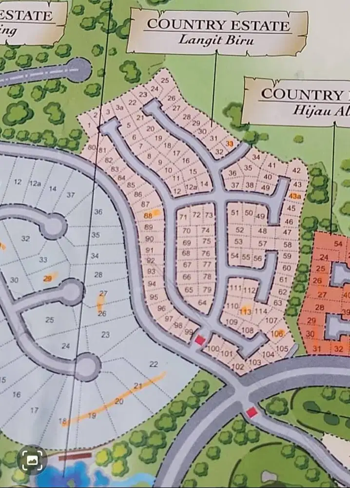 Dijual Tanah Kavling Taman Dayu Cluster Hijau Alami Ka-Ki Bangunan