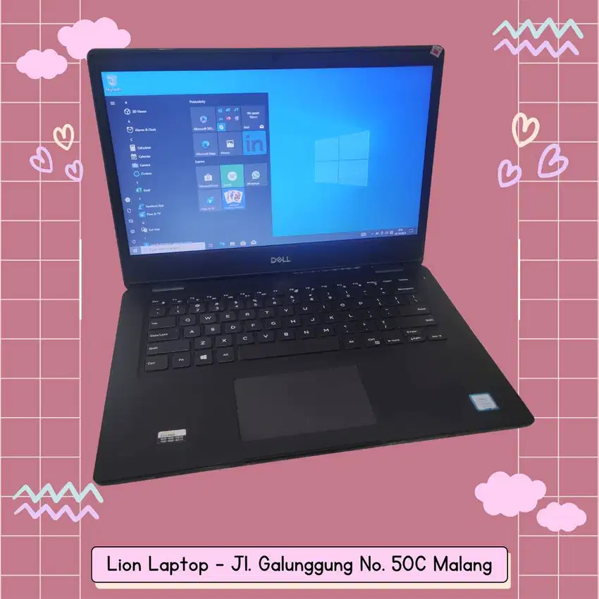 Core i5 Gen 8 Murah Mulus RAM 8GB Dell Latitude 3400 [08|04]