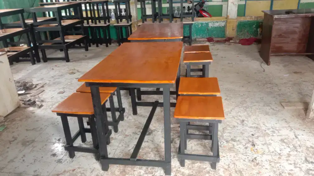 Meja angkringan full kayu berkualitas