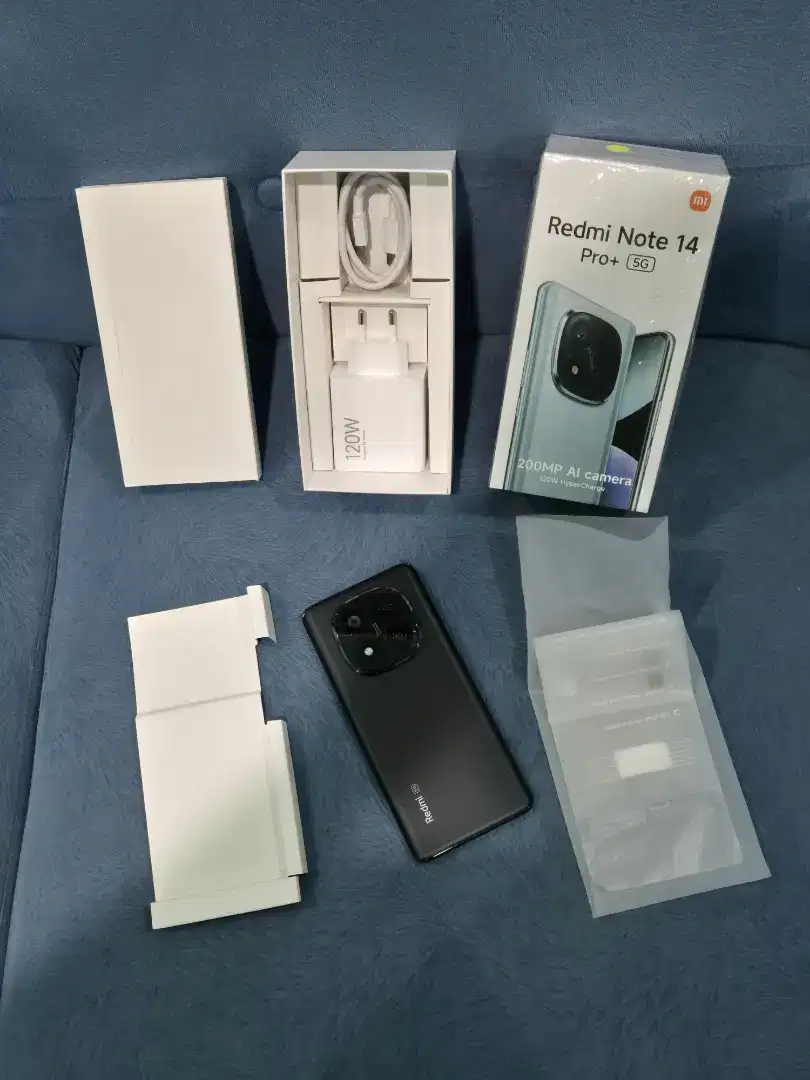 Redmi Note 14 pro plus 5G ram 8 internal 256 fulset ori