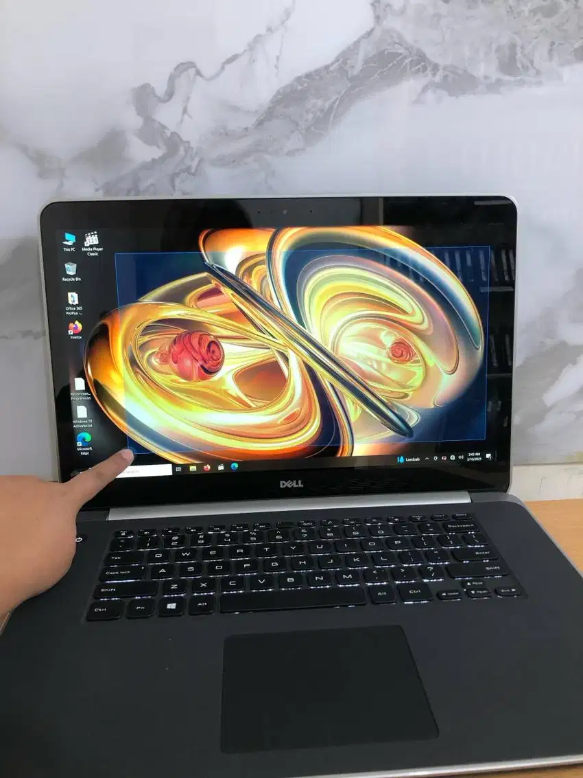 DELL PRECISION M3800 I7 GEN 4 RAM 16 SSD 256 D-SKI