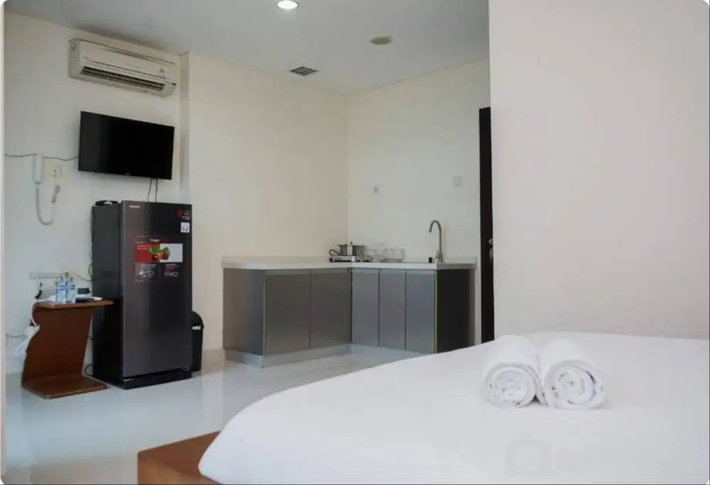 Jual Apartemen Comfort and High Floor Studio at Brooklyn Alam Sutera