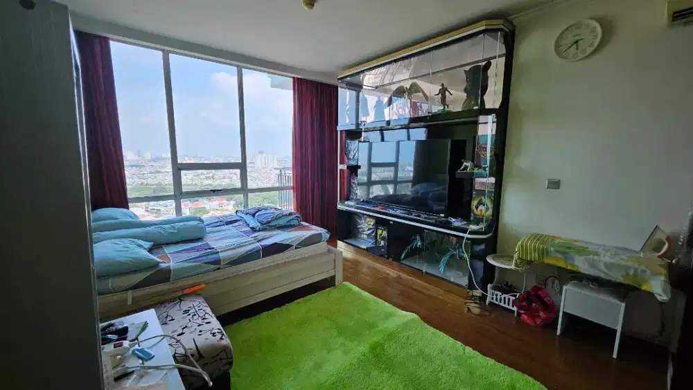 Ancol Mansion view JIS dan pelabuhan disewakan tahunan free IPL