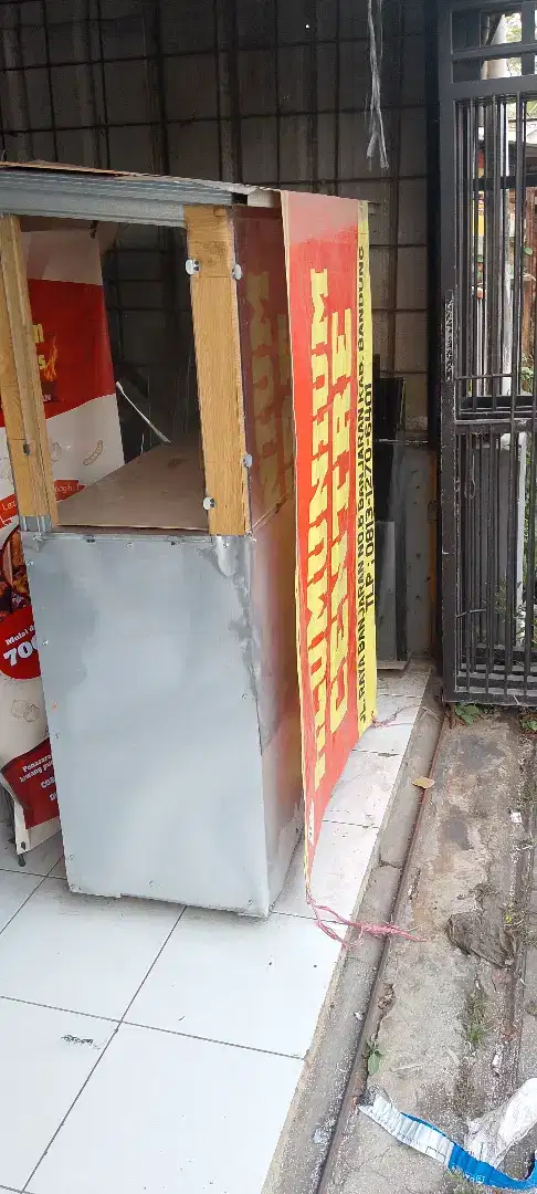 Dijual gerobak bekas jualan