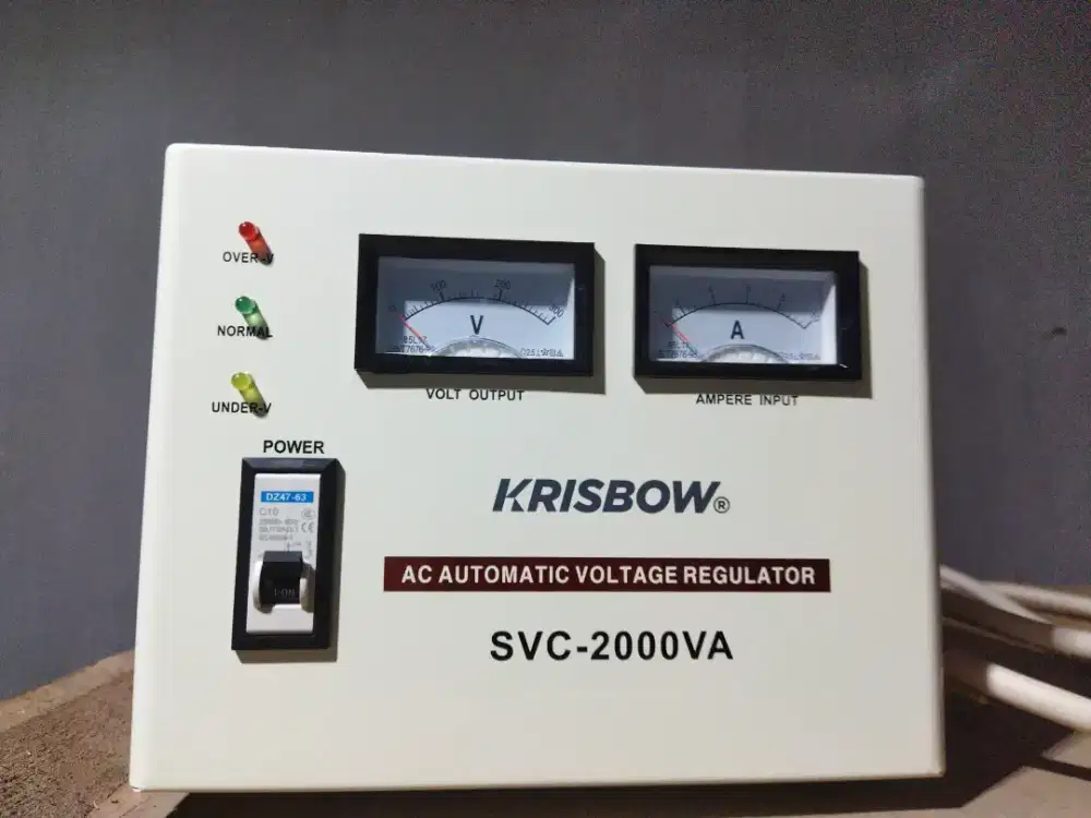 Stabiliser 2000VA krisbow bukan matsunaga