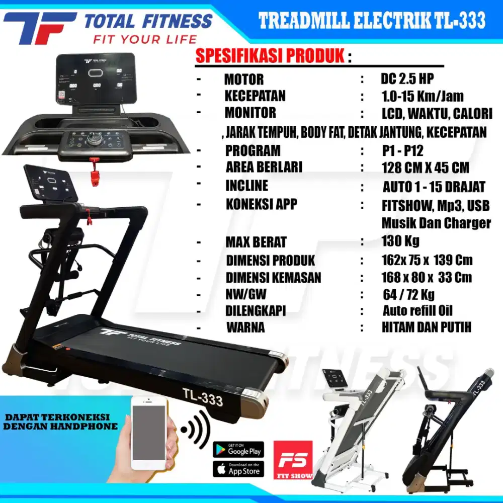 Treadmill TL 333