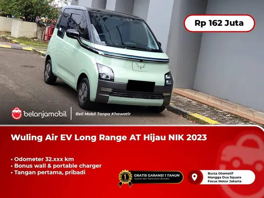 Wuling Air EV Long Range AT Hijau 2023/2024