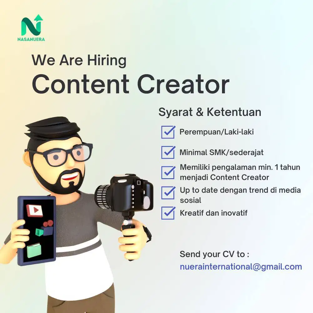 Content Creator Produk Herbal