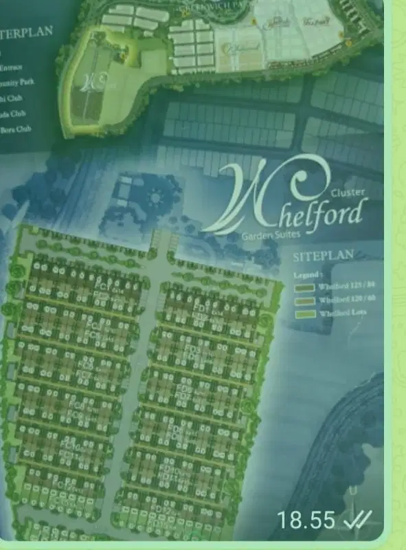 Kavling Greenwich BSD cluster Whelford