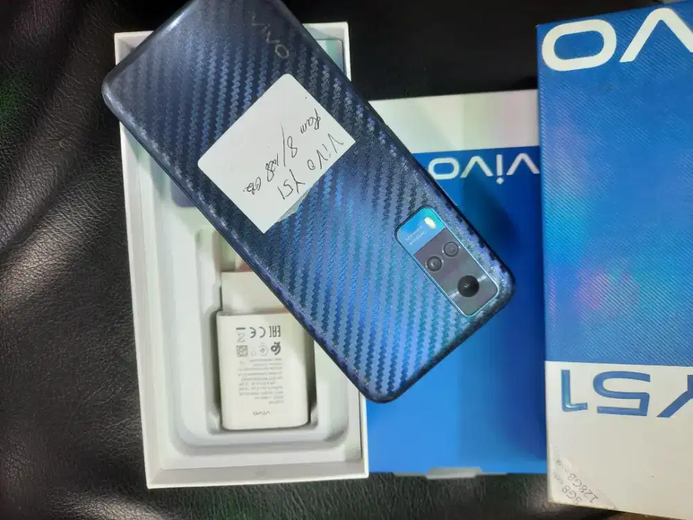 Hp ViVo Y51 second Ram 8gb /128gb komplit ori muluss.