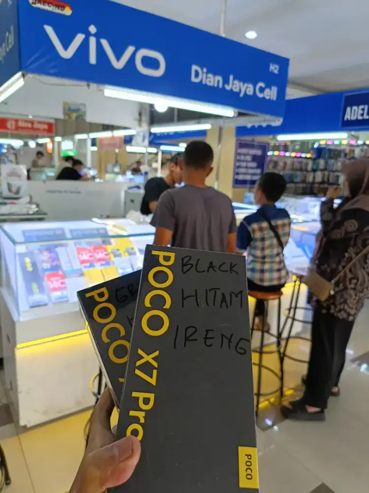Xiaomi poco X7 pro ram 12gb hitam black