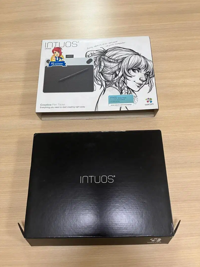 Alat Gambar Digital Wacom Intuos Draw CTL-490