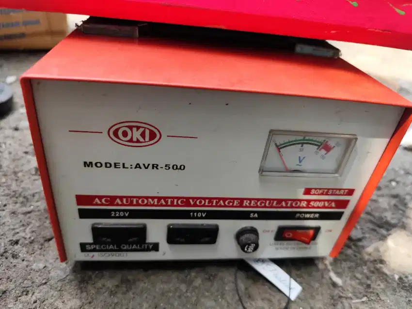 STABILIZER Stavo OKI AVR 500 Stabilizer Listrik Komputer