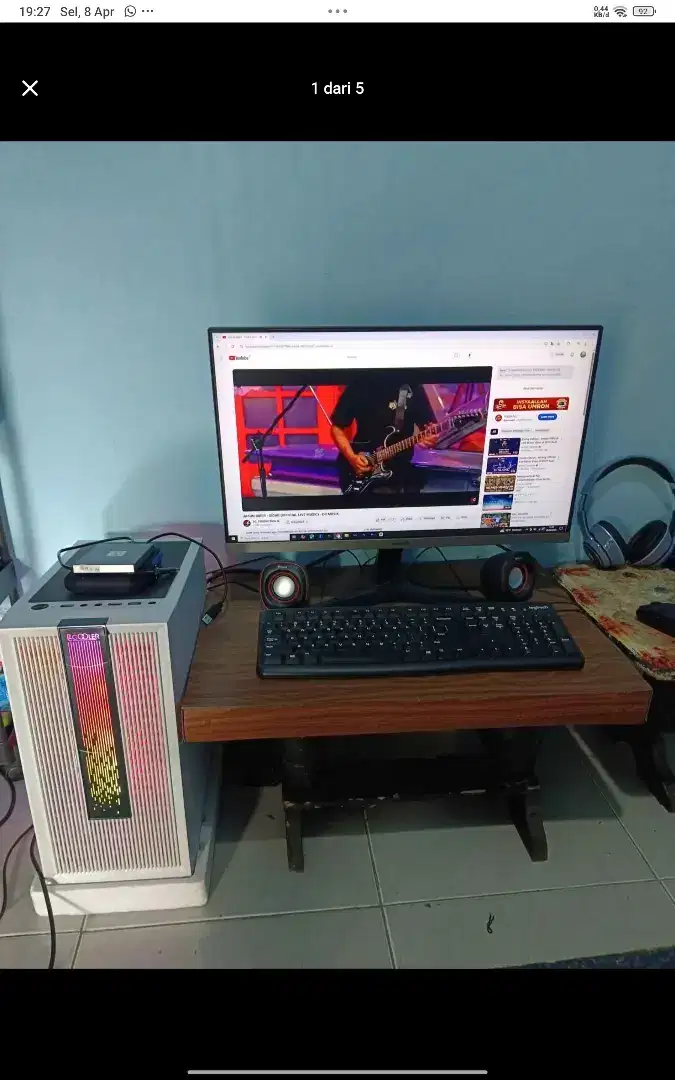 1 Set PC Gaming & Editing