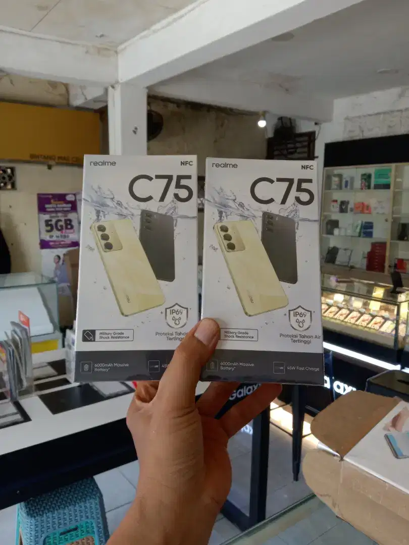 [ Fast respon WA ] Realme C75 NFC 8/256 Garansi resmi 1thn