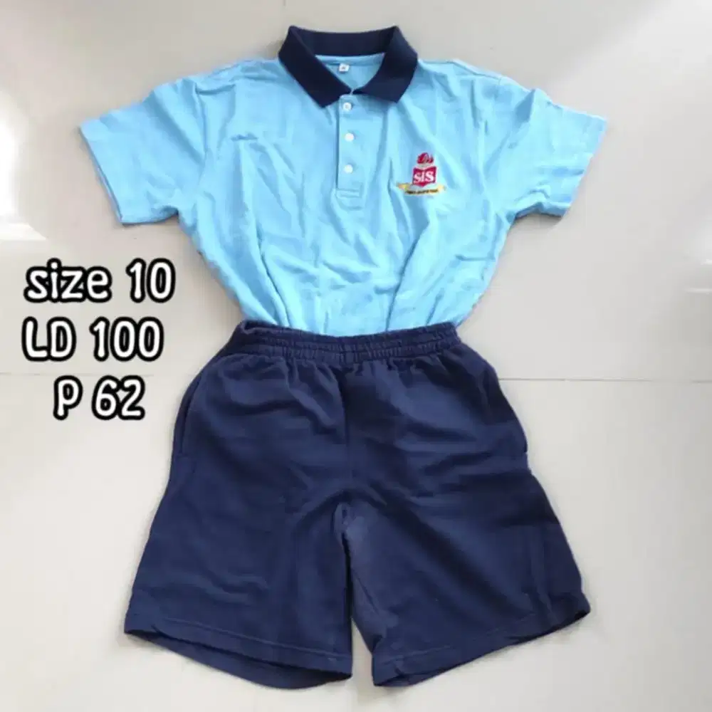 Seragam Olahraga Eks Sekolah SIS