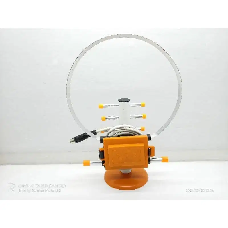 Antena Dalam Tv  / Anten Indoor Bulat Oren MURAH