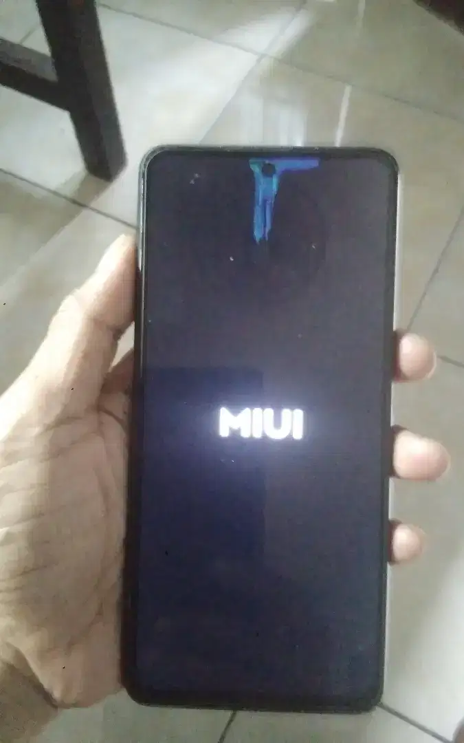 Lcd original copotan poco x3 minus difoto /dent