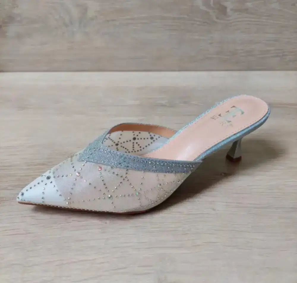 Ellora Sepatu Pesta Wanita Heels 7cm Import