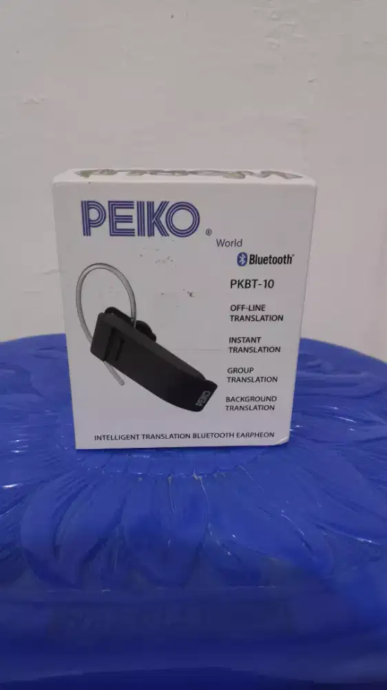 Termurah Dijual PEIKO Bluetooth Earphone PKBT10 Pintar terjemah Bahasa