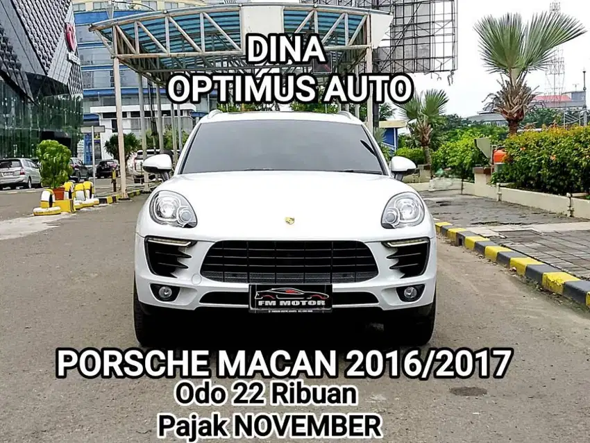 Porsche Macan PDK 2016/2017 AT 2.0, Low KM, Pajak Panjang