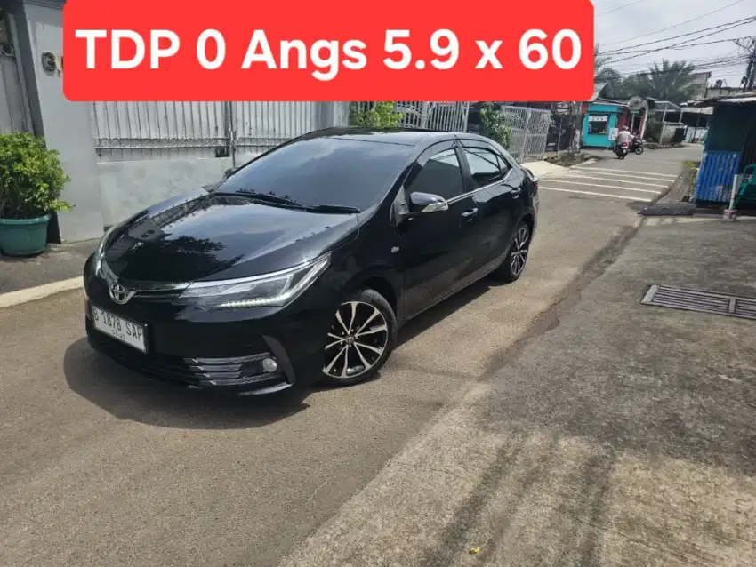 TDP 0 Angs Termurah All New Corolla Altis V 2019 Metic Hitam Low Km