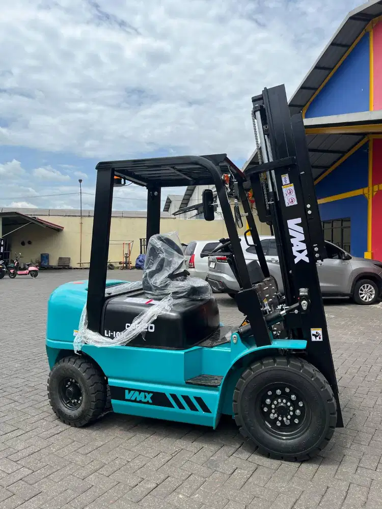Forklift elektrik kapasitas 2 ton dan 3 ton batrai lithium