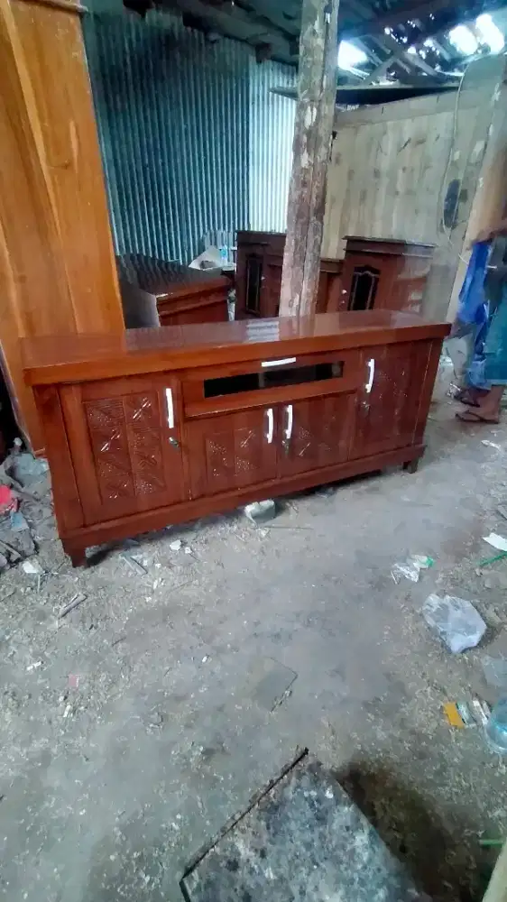 Bupet pendek 150cm kayu jati