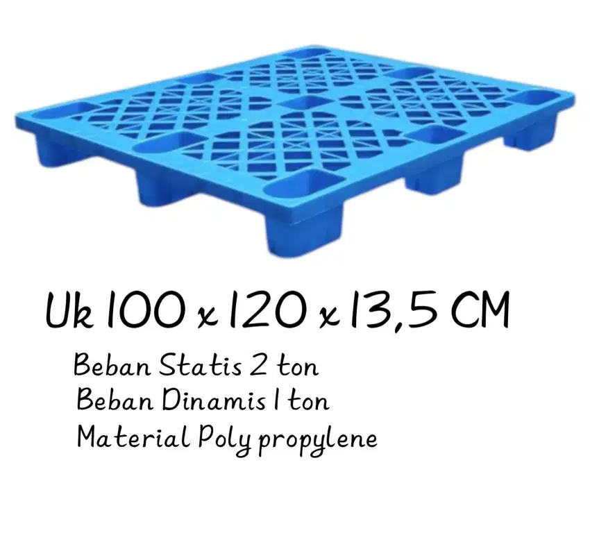 Pallet plastik bekas dan baru palet