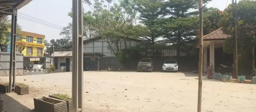 Tanah luas siap pakai akses container di Cibubur, bogor