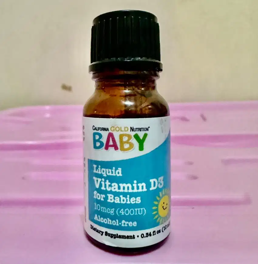 Vitamin D3 California Gold Baby 400ml